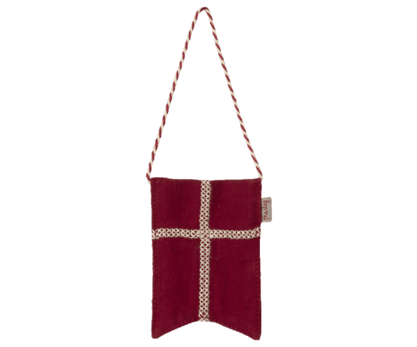 Dannebrog ornament bomuld MAILEG
