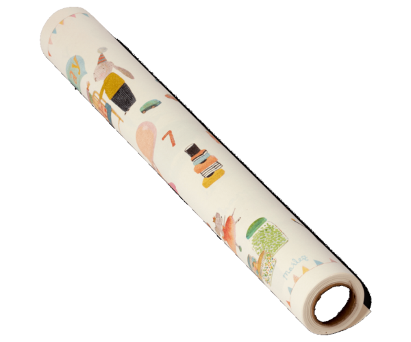 Gavepapir Happy Day 10m MAILEG - Billede 2
