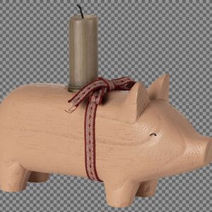 Alternative view of Gris lysestage lille - Pudder MAILEG