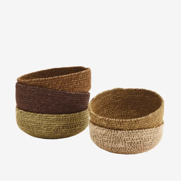Seagrass bowl 5 farver D 12,5cm MADAM STOLTZ