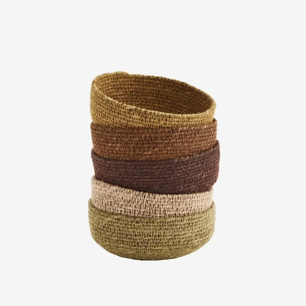 Seagrass bowl 5 farver D 12,5cm MADAM STOLTZ - Billede 2