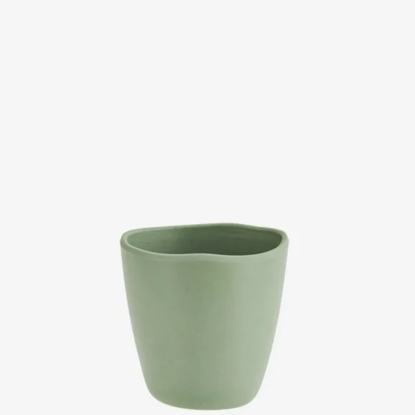 Bæredygtig melamin cup matt basil green