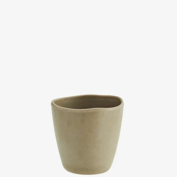 Bæredygtig melamin cup matt taupe