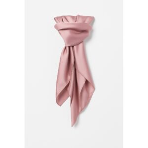 Tørklæde blankt lille - Rosa