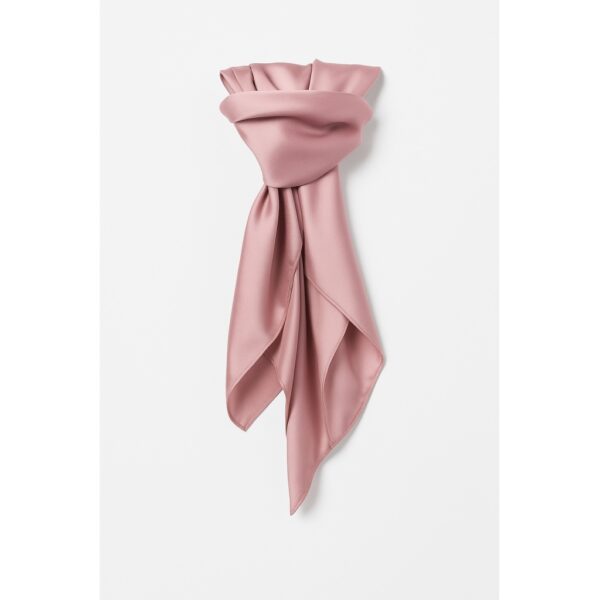 Tørklæde blankt lille - Rosa