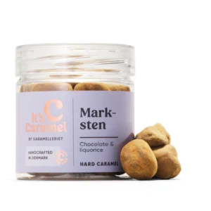 Marksten m/ Chokolade & lakrids 90 gram