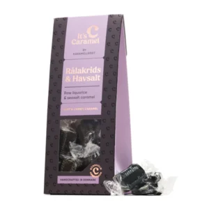 Karameller m/ Rålakrids & havsalt 90 gram