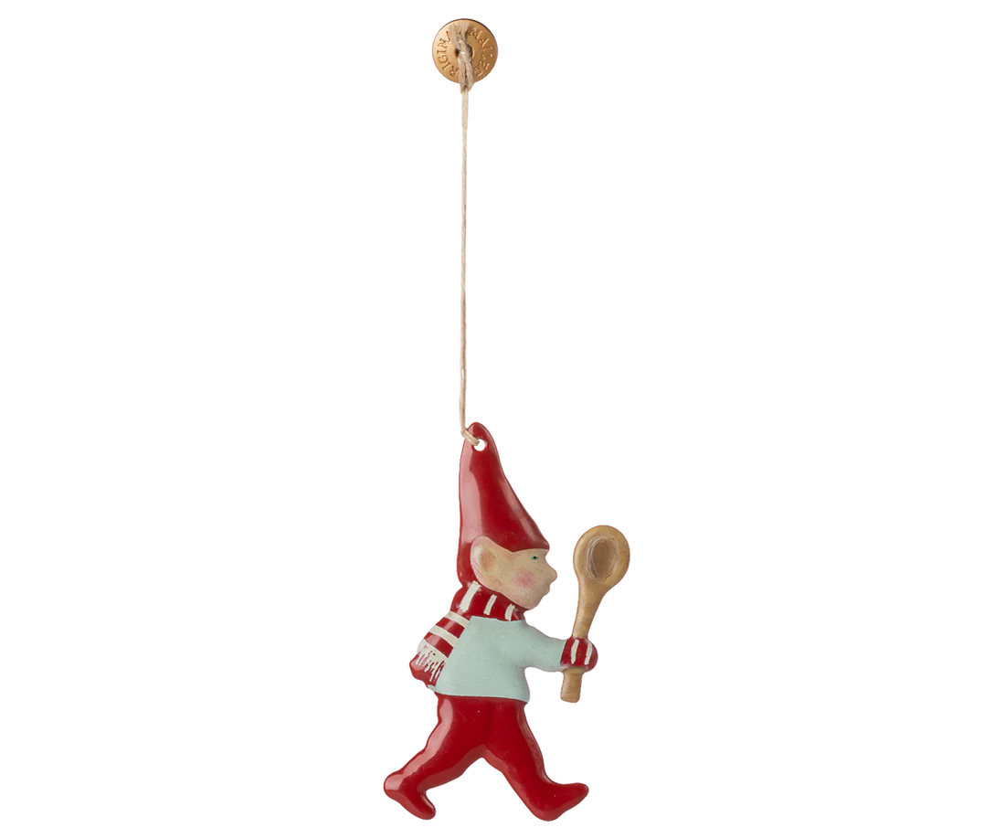 Metal ophæng - Nisse m/Ske