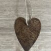 Hjerte - Rust 7x9cm