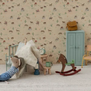 Alternative view of Gyngehest - mus - Mørk brun