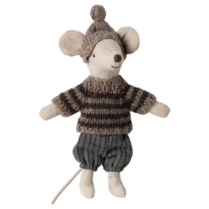 Alternative view of Vintermus m/ski – Storebror – Grå