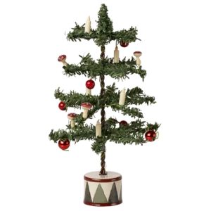 Juletræ m/lys - mus