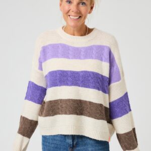 Strik sweater - Haven - Light purple