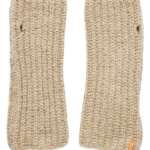 Strik vanter - Varme Hænder - Sand