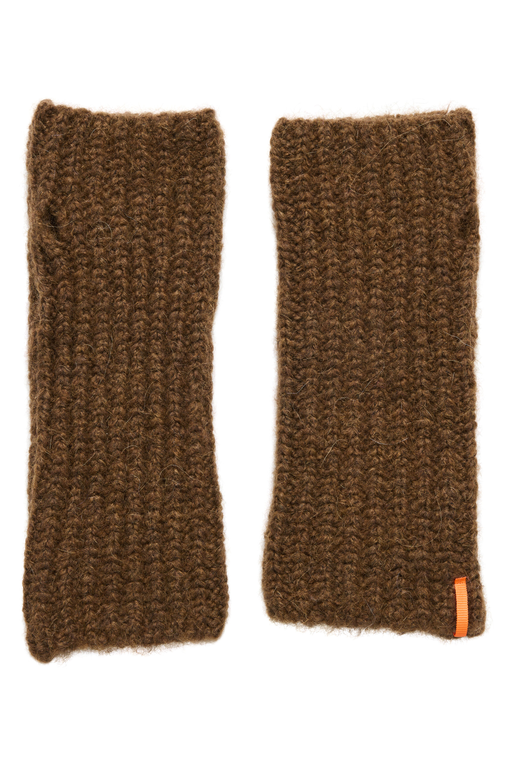 Strik vanter - Varme Hænder - Brown - Billede 2