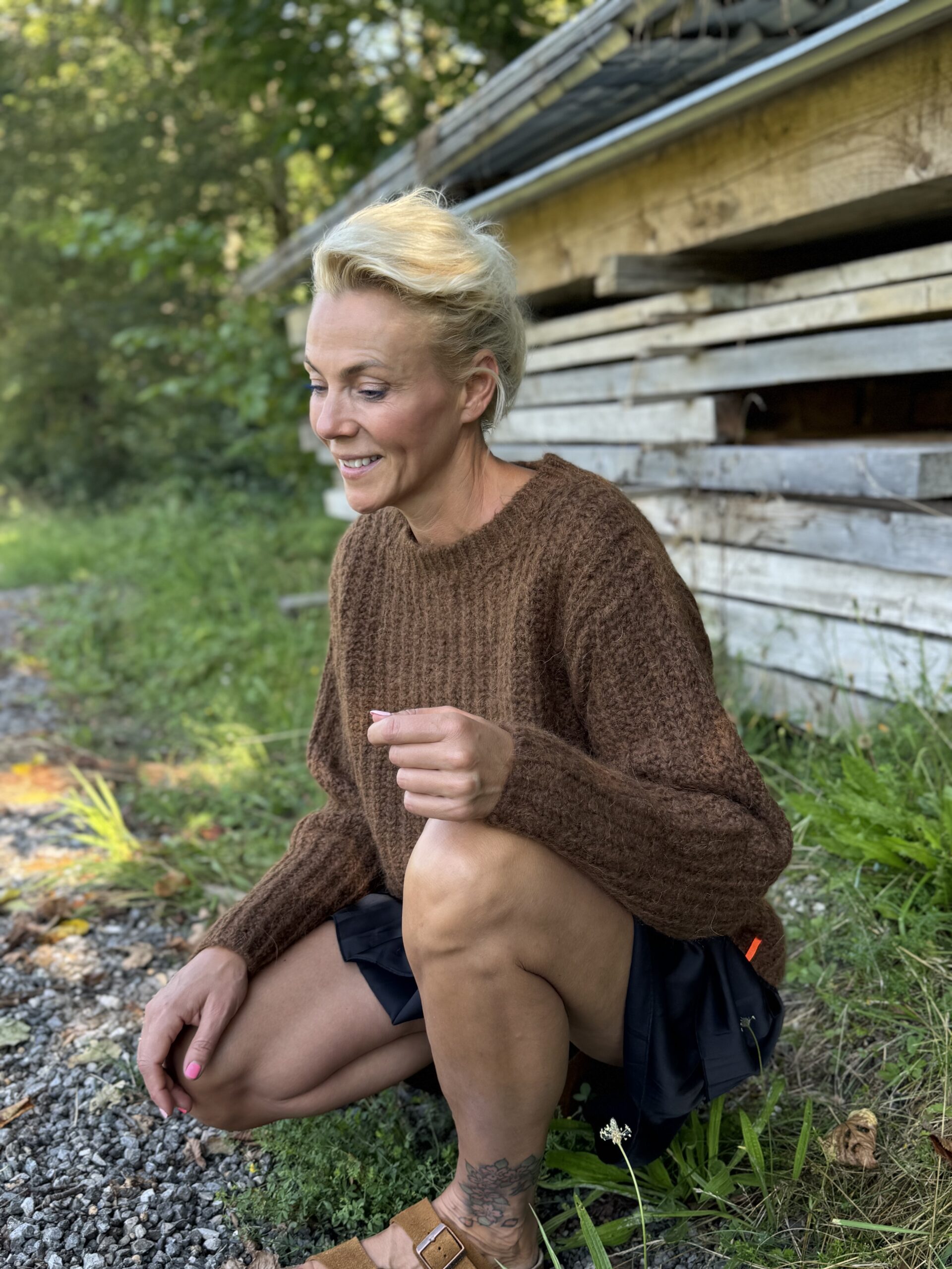 Strik - kaffetid - Brown - Billede 4