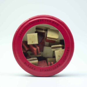 Rød æske - Blåbær, stikkelsbær , jordbær