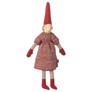 Nisse nr 2 - Pige i rød kjole