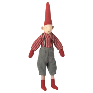 Nisse nr 2 - Dreng m/rød skjorte