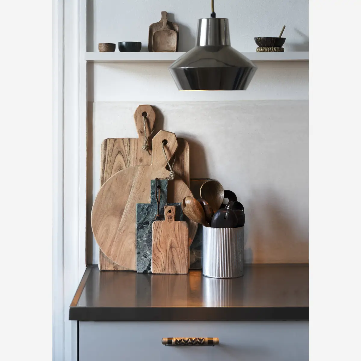 Træ skål - lille acaciatræ - Billede 2