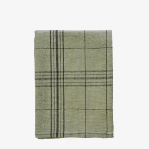 Viskestykke tern - olivengrøn, sort