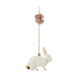 Metal ophæng - Hare siddende