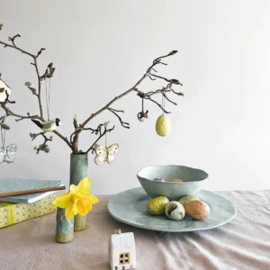 Alternative view of Mini æg m/guld stribe