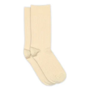 Pauline socks – Ecru