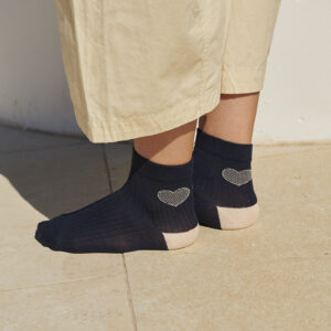 Alternative view of Minna short socks - Navy