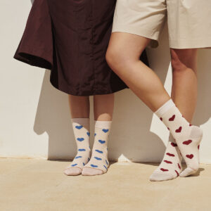 Alternative view of Ada socks - Pink Champagne