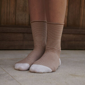Alternative view of Thilde socks - Apple Cinnamon