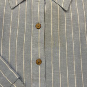 Alternative view of Skjorte - Elba lyseblå m/strib