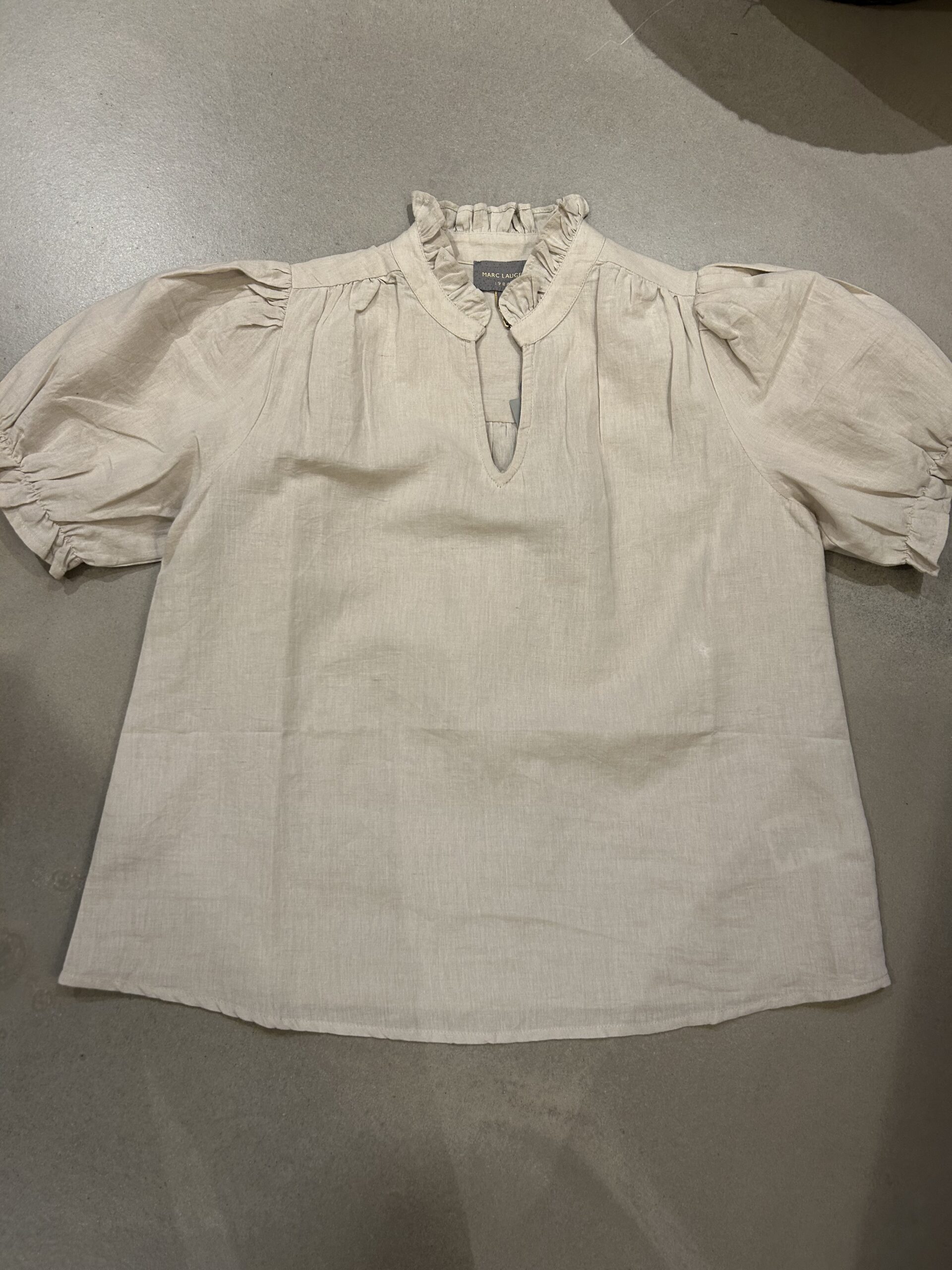 Bluse - Lina sand - Billede 2