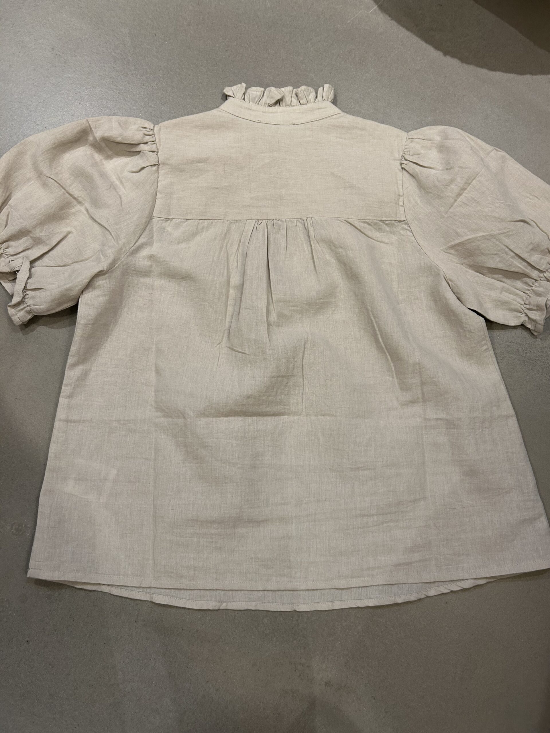 Bluse - Lina sand - Billede 6