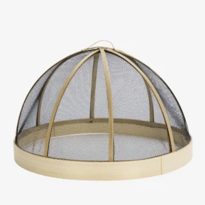 Bambus food cover - Bambus/sort 42x28cm