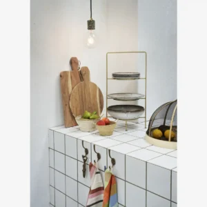 Bambus food cover - Bambus/sort 42x28cm - Billede 3